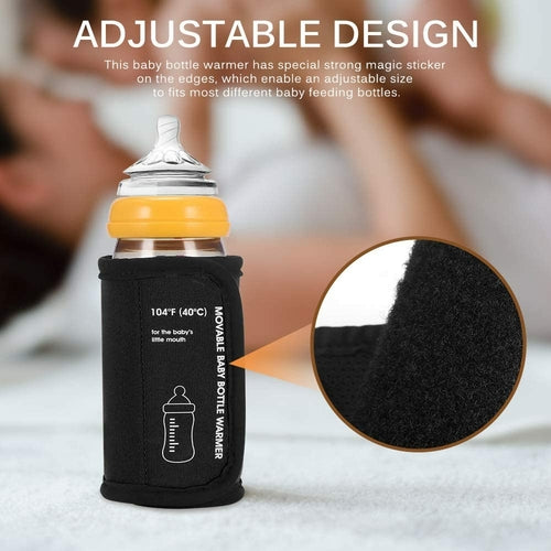 DADA SHOP Scalda Biberon USB da Auto – Riscaldamento Rapido e Portatile